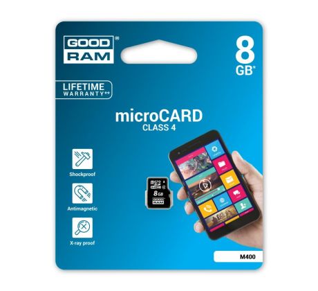 Pamäťová karta GOODRAM MICRO SDHC 8GB