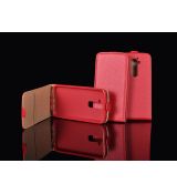 Púzdro knižkové SLIM FLIP FLEXI pre SONY XPERIA E5 - červené
