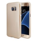 Púzdro SILIKÓNOVÉ JELLY CASE METALLIC pre SAMSUNG GALAXY J3 (J320F) 2016 - zlaté