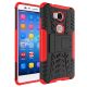 Púzdro PANZER CASE pre MICROSOFT LUMIA 535 - červeno čierne