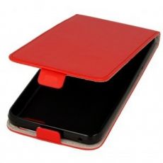 Púzdro knižkové SLIM FLIP FLEXI pre COOLPAD PORTO - červené