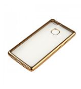 Púzdro SILIKÓNOVÉ CLEAR CASE pre HUAWEI HONOR 5X (GR5) - zlaté