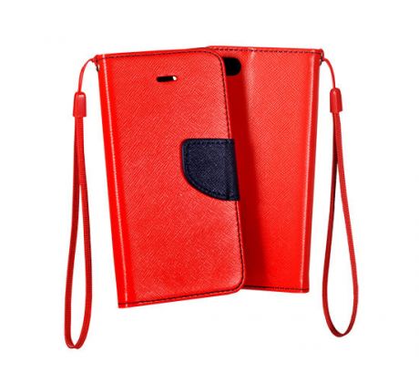 Púzdro knižkové diárové FANCY pre HTC 10 LIFESTYLE - červeno modré
