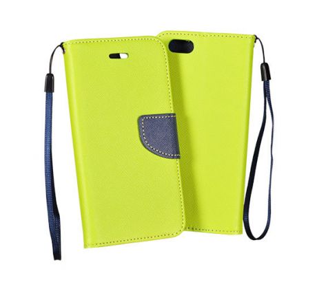 Púzdro knižkové diárové FANCY pre HTC 10 LIFESTYLE - žlto modré