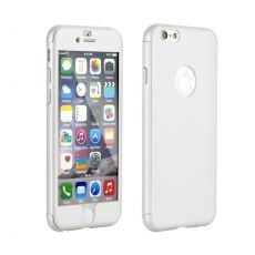 Púzdro 360 FULL BODY + TVRDENÉ SKLO pre SAMSUNG GALAXY A3 (A320F) 2017 - biele