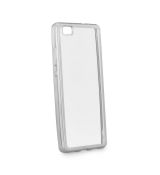 Púzdro SILIKÓNOVÉ CLEAR CASE pre HUAWEI P10 LITE - strieborné