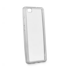 Púzdro SILIKÓNOVÉ CLEAR CASE pre HUAWEI P10 LITE - strieborné