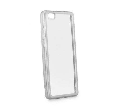 Púzdro SILIKÓNOVÉ CLEAR CASE pre HUAWEI P10 LITE - strieborné