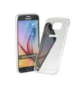 Púzdro SILIKÓNOVÉ MIRROR CASE pre SAMSUNG GALAXY A5 (A520F) 2017 - strieborné