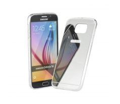 Púzdro SILIKÓNOVÉ MIRROR CASE pre SAMSUNG GALAXY A5 (A520F) 2017 - strieborné