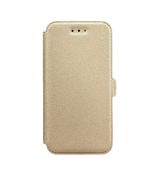 Púzdro knižkové BOOK POCKET pre LG K10 2017  - zlaté
