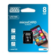 Pamäťová karta GOODRAM MICRO SDHC 8GB s adaptérom