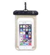 Vodotesné univerzálne púzdro na mobil - čierne