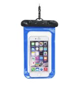 Vodotesné univerzálne púzdro na mobil - modré