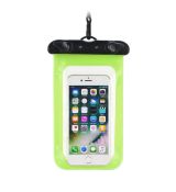 Vodotesné univerzálne púzdro na mobil - zelené