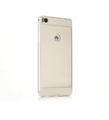 Púzdro Rámik ELECTRO BUMPER + zadný kryt pre HUAWEI P9 LITE - strieborné