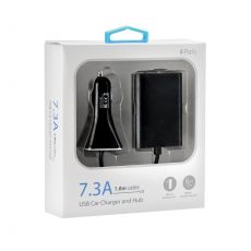 Nabíjačka do auta BLUN 4x USB 7,3A Univerzálna