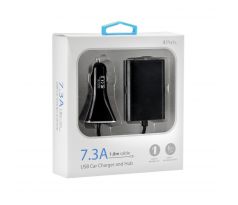 Nabíjačka do auta BLUN 4x USB 7,3A Univerzálna