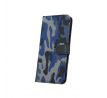 Púzdro knižkové diárové FANCY ARMY pre SAMSUNG GALAXY XCOVER 4 (G390F) - modré