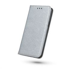 Púzdro knižkové SMART BOOK SHINE pre SAMSUNG GALAXY J7 (J710F) 2016 - strieborné