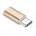 Adaptér Micro Usb - USB TYP C (PA-30) - zlatý