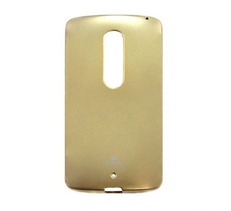 Púzdro MERCURY JELLY CASE pre MOTOROLA MOTO X PLAY - zlaté