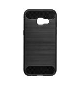 Púzdro FORCELL CARBON pre SAMSUNG GALAXY A3 (A320F) 2017 - čierne