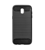 Púzdro FORCELL CARBON pre SAMSUNG GALAXY J3 (J330F) 2017 - čierne