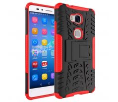 Púzdro PANZER CASE pre Púzdro XIAOMI REDMI NOTE 4X - červeno čierne
