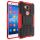 Púzdro PANZER CASE pre Púzdro ZTE BLADE A520 -  červeno čierne