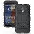 Púzdro PANZER CASE pre Púzdro ZTE BLADE A520 -  čierne
