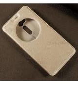 Knižkové púzdro VIEW FLIP pre ASUS ZENFONE GO (ZB500KL) - zlaté