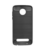 Púzdro FORCELL CARBON pre LENOVO MOTO Z2 PLAY - čierne