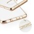 Púzdro SILIKÓNOVÉ CLEAR CASE pre SAMSUNG GALAXY A3 (A320F) 2017 - zlaté