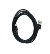 Kábel USB - micro USB univerzálny 3m - čierny