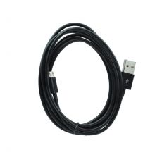 Kábel USB - micro USB univerzálny 3m - čierny