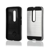 Púzdro MOTOMO CASE pre MOTOROLA MOTO X STYLE - strieborné