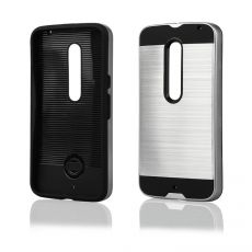 Púzdro MOTOMO CASE pre MOTOROLA MOTO X STYLE - strieborné