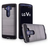 Púzdro PANZER MOTO pre LG V10 - šedé