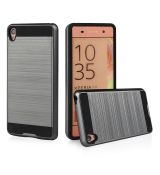 Púzdro MOTOMO CASE pre SONY XPERIA XA - šedé
