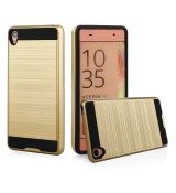 Púzdro MOTOMO CASE pre SONY XPERIA XA - zlaté
