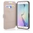 Púzdro knižkové FLIP CASE SOFT pre SAMSUNG GALAXY S5 MINI (G800) - biele