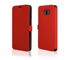 Púzdro knižkové FLIP CASE SOFT pre SAMSUNG GALAXY NOTE 5 (N920) - červené