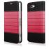 Knižkové púzdro FLIP CASE DOUBLE pre SAMSUNG GALAXY S4 MINI (i9190) - čierno červené