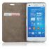 Knižkové púzdro FLIP CASE DOUBLE pre SAMSUNG GALAXY S4 MINI (i9190) - čierno červené