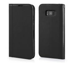 Púzdro knižkové diárové FLIP CASE ELEGANCE pre SAMSUNG GALAXY S8+ (G955F) - čierne