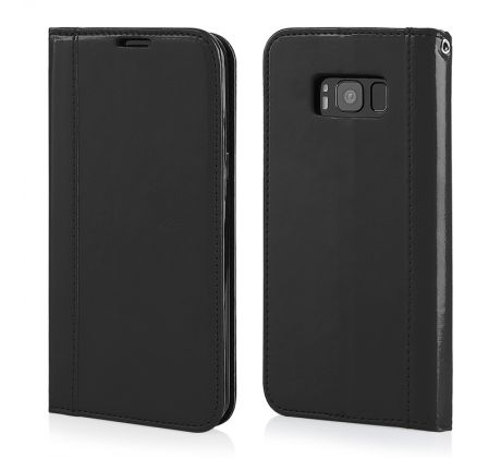 Púzdro knižkové diárové FLIP CASE ELEGANCE pre SAMSUNG GALAXY S8+ (G955F) - čierne