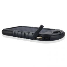 Externá batéria - POWER BANK SOLAR F1 6000mAh - čierny