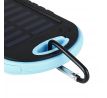 Externá batéria - POWER BANK SOLAR F1 6000mAh - čierno modrý