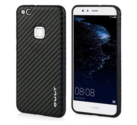 Púzdro QULT CARBON pre HUAWEI P10 LITE - čierne